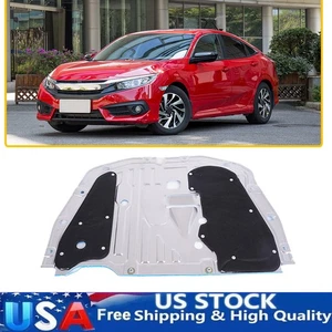 for 16-21 Honda Civic Front Skid Plate Engine Guard Cover Splash Shield Al Alloy - Bild 1 von 15
