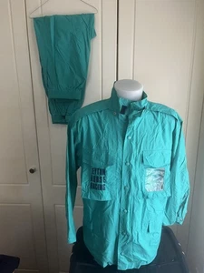 LEYTON HOUSE RACING F1 TEAM EDIZIONE GIACCA ANTIPIOGGIA E PANTALONI COMBO UOMO STAGIONE 1991 - Foto 1 di 12