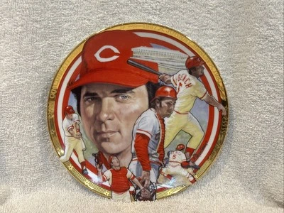 VINTAGE 1992 Johnny Bench Sports Impressions Collector Plate, Cincinnati Reds!! - Image 1 of 4
