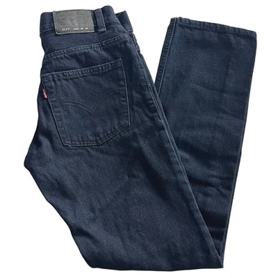 Pantalones de mezclilla Levis 511 ajustados oscuros juveniles talla 16 regular negros elegantes deportivos Foto 1 de 4