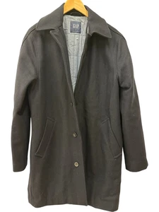 GAP Medium Navy Wool Blend Coat Size M T2181 NVR821 - Picture 1 of 5