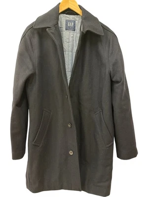 GAP Medium Navy Wool Blend Coat Size M T2181 NVR821 - Image 1 of 4