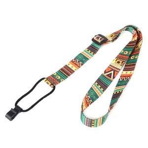 Clip-on Ukulele Strap Adjustable Ethnic Style Ukulele Strap with J Hook for Kids - Picture 1 of 8