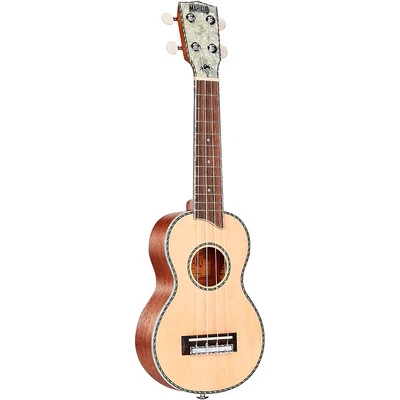 Mahalo Pearl Series Soprano Ukulele Natural - Image 1 of 4