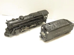 LIONEL POST-WAR - 2035 STEAM LOCO W/2466W TENDER-GOOD - 0/027 - RUNS GREAT- W35 - Picture 1 of 11