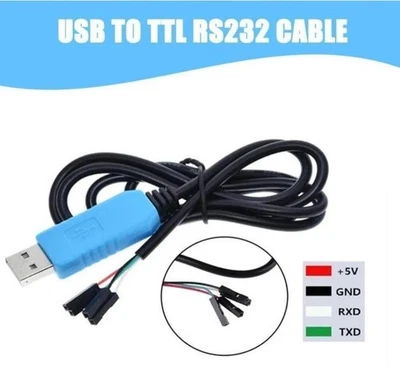 PL2303TA USB TTL to RS232 Converter Serial 80cm Cable 4 Pin for Win XP/7/8/10 - Image 1 of 4