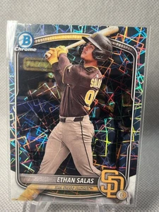 Refractor láser Bowman Chrome Ethan Salas 2025 #BCP-169 PADRES - Imagen 1 de 2