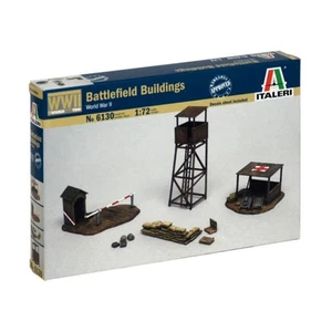 The Hobby Company IT6130 Italeri 510006130 - 1:72 Schlachtfeld-Gebäude, Braun - Bild 1 von 3