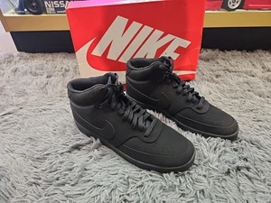 Neu Nike Court Vision Mid dreifach schwarz/noir Herrengröße 11 - Bild 1 von 7