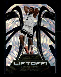 Anthony Edwards 2024-25 Panini Revolution Die Cut Fractal Liftoff! [jm35 - Picture 1 of 2