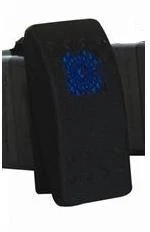 Dragonfire Racing On/Off Rocker Switch-Blue Light for 2011 Polaris Ranger RZR - Image 1 of 2