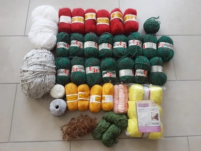 Großes Wollpaket  # diverse Sorten Konvolut - Bild 1 von 4