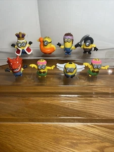 Despicable Me McDonalds 2019 Happy Meal Toys Minions Figures Lot of 8 - Bild 1 von 15