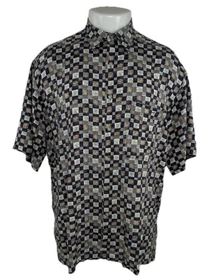 VTG PIERRE CARDIN - Floral Geometric Mens L / XL  Shirt - Image 1 of 4