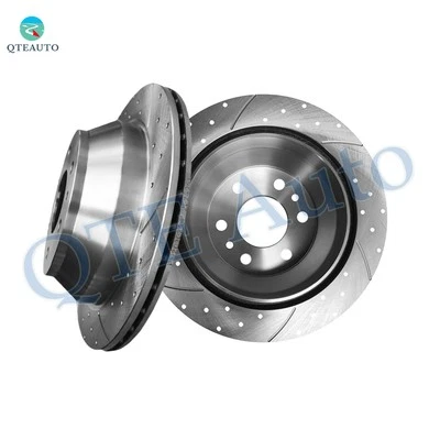 Rotores de disco de freno delanteros perforados de 303 mm para Oldsmobile Aurora 1997-1999 2001-2003 Foto 1 de 4