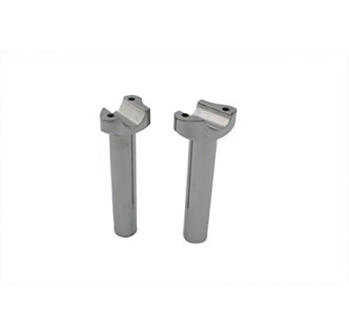 V-Twin Mfg. Elevadores de manillar recto de 6" cromados 25-0556 para uso Harley de 1" Foto 1 de 1