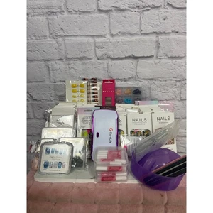 Press On Nail Bundle 75 Nail Designs One Size Variety - Picture 1 of 12