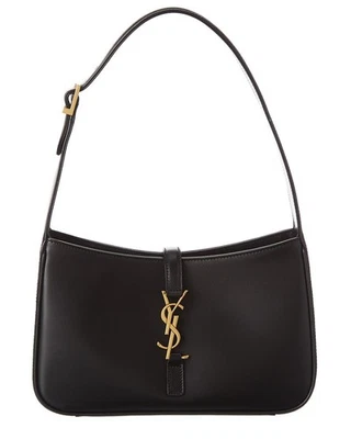 Bolso hobo Saint Laurent Le 5 À 7 de cuero liso para mujer Foto 1 de 4