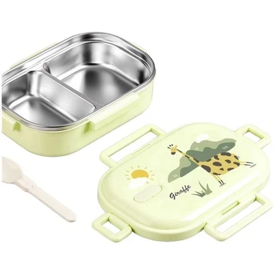 Stainless Steel Multi Layer Lunch Box Designed for For students and Kids - Image 1 of 4