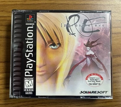 Parasite Eve (Sony PlayStation 1, 1998) PS1 Black Label W/ All 3 Disc NO MANUAL - Image 1 of 4