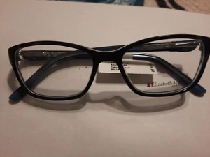 Elizabeth Arden EA114952-2 Camo Black Eyeglass Frames 52 16 140  - Picture 1 of 5