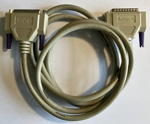 HAMA Serielle Verlängerung, D-Sub 25 Pol Stecker Buchse Länge 180 cm - Bild 1 von 2