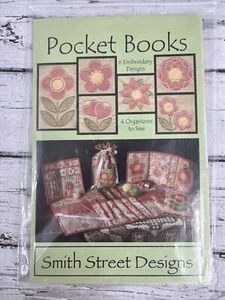 Smith Street Designs Embroidery CD Quilt Pattern Pocket Books - Picture 1 of 3