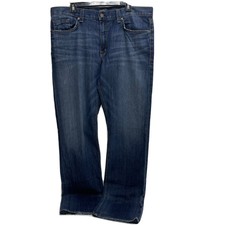 Fidelity Denim Jeans Mens 40x35 Straight Fit 50-11 Windsor Blue Wash