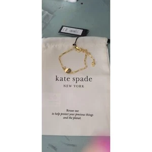Kate Spade  Mini Pendant Bracelet Letter J. New in package.  - Picture 1 of 6