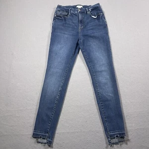 Good American Jeans Damen 6/28 High Rise Skinny Good Curve Dark Wash - Bild 1 von 11