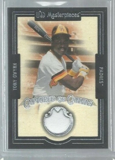 2007 UD Masterpieces Captured on Canvas #TG Tony Gwynn (ref44175) - Image 1 of 1