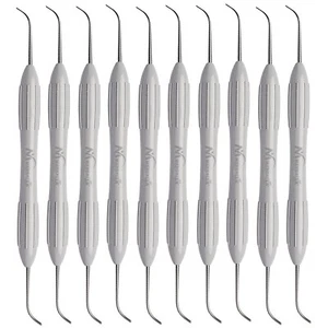 10Pcs Condensa  Composite Filling Instruments Restorative Silicone Handle - Picture 1 of 3