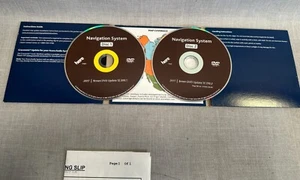 2017 Honda Acura Navigation Brown DVD Update - Disk 1 + 2, ver 12.310.2 + 2019 - Foto 1 di 7