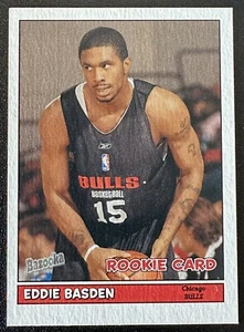 2005-06 Topps Bazooka Basketball EDDIE BASDEN RC #211 Bulls - Picture 1 of 2