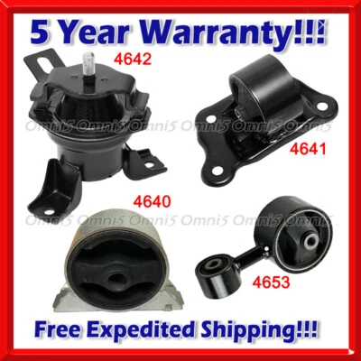 M684 Fits 2003-2006 Mitsubishi Outlander 2.4L AWD AUTO, Engine & Trans Mount Set - Image 1 of 4