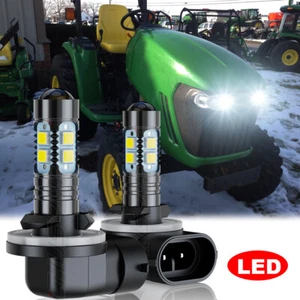 2 Brite LED Glühbirnen für Deere X730 X734 X738 X739 X750 X754 X758 AM118013 JD - Bild 1 von 13