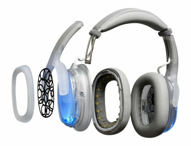 Bose BOSEbuild Over-Ear Wireless Headphones - Clear