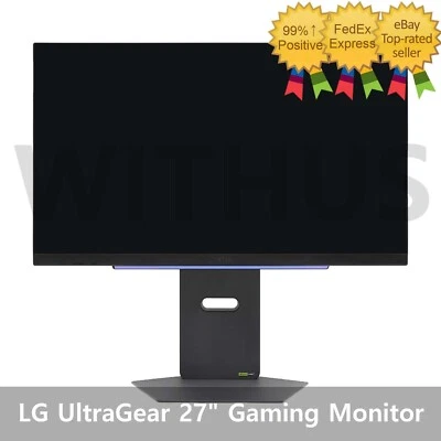 LG 27GS94U Ultra Gear 27" Gaming Monitor 4K UHD IPS 144Hz 1ms GtG - Tracking - Image 1 of 4