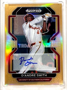 Panini Prizm D'Andre Smith 2022 naranja neón automático/20 - Imagen 1 de 2