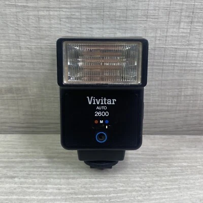 Vintage Vivitar Auto Thyristor 2600 D Shoe Mount Camera Flash  - Image 1 of 4