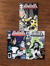 The Punisher 2 + 5 + 6 comics (Marvel, 1987-88) AUG-FEB