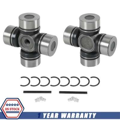 2X Prop Shaft U-Joint Front For Polaris Ranger 400 500 900 1000 570 700 800 EV - Image 1 of 4