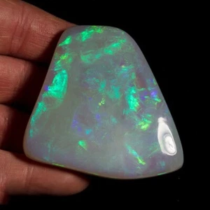 Piedra preciosa suelta australiana ópalo forma libre Lightning Ridge 250 quilates OPL098 - Imagen 1 de 7