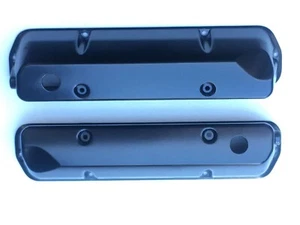 EFI 304 5 Litre Holden V8  Alloy BLACK Valve Rocker Covers VN DSM  - Picture 1 of 4