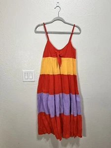 Abito SEE BY CHLOÉ a righe multicolore lunghezza media senza maniche taglia 4 - Foto 1 di 9