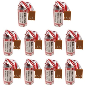 NEW 10PCS ER17/33 (2/3A 3.6V ) PLC Battery for Omron C500-BAT08 3G2A9-BAT08 - Picture 1 of 4