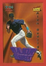 ALEX RODRIGUEZ - 1996 Signature Rookies Old Judge Major Respect #M1