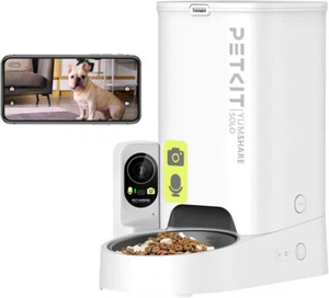 Distribuidor Automático Alimentos para Gatos Y Perros Con Cámara HD 1080P, Wifi - Imagen 1 de 7