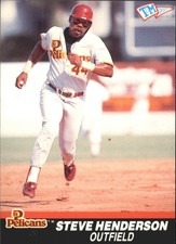 1989-90 T/M Senior League #45 Steve Henderson - NM-MT