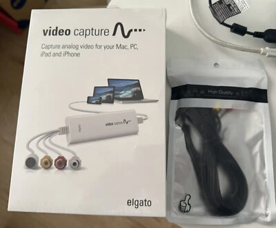 Elgato Video Capture - Digitise Video for Mac, PC or iPad (USB 2.0) Free Shippin - Image 1 of 3